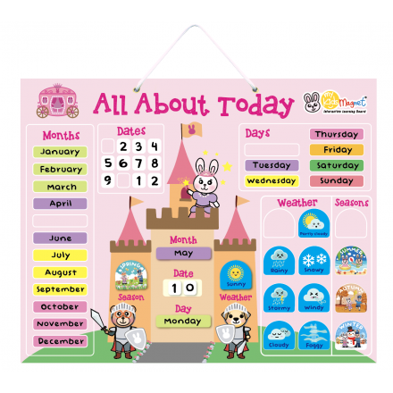All About Today Magnetic Board - Princess